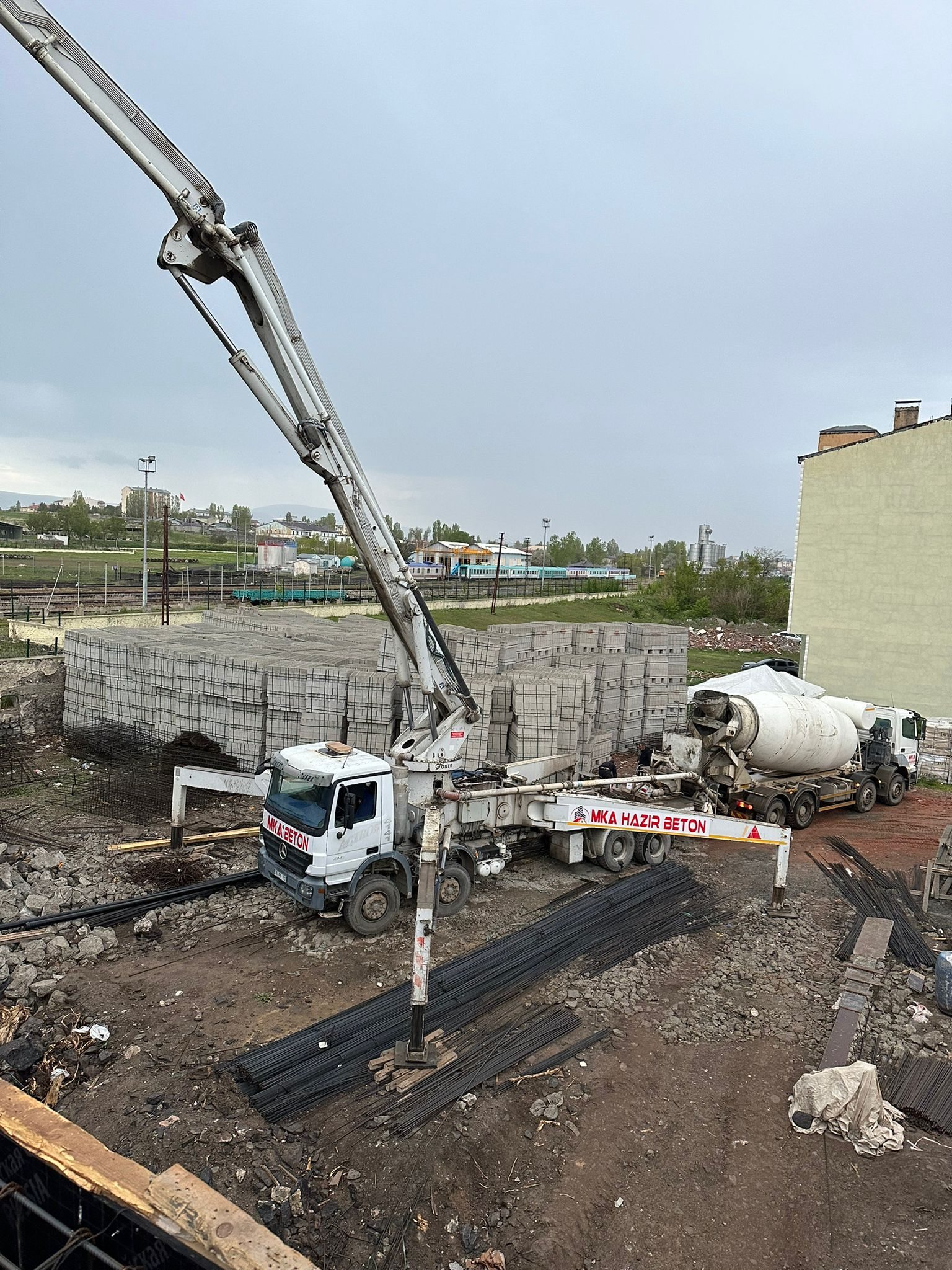 MKA beton pompası